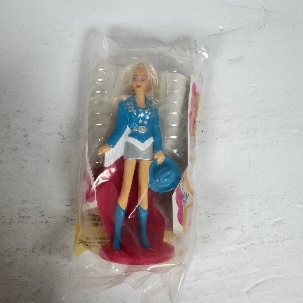Vintage 1992 McDonald's Happy Meal Barbie‎ Figures Lot of 3 NIP Sealed